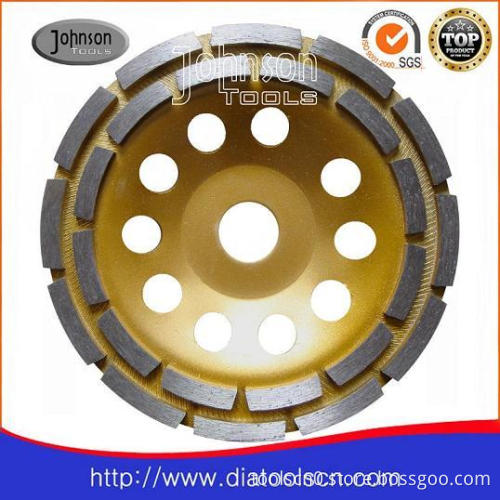 Od150mm Diamond Cup Wheel with Double Row